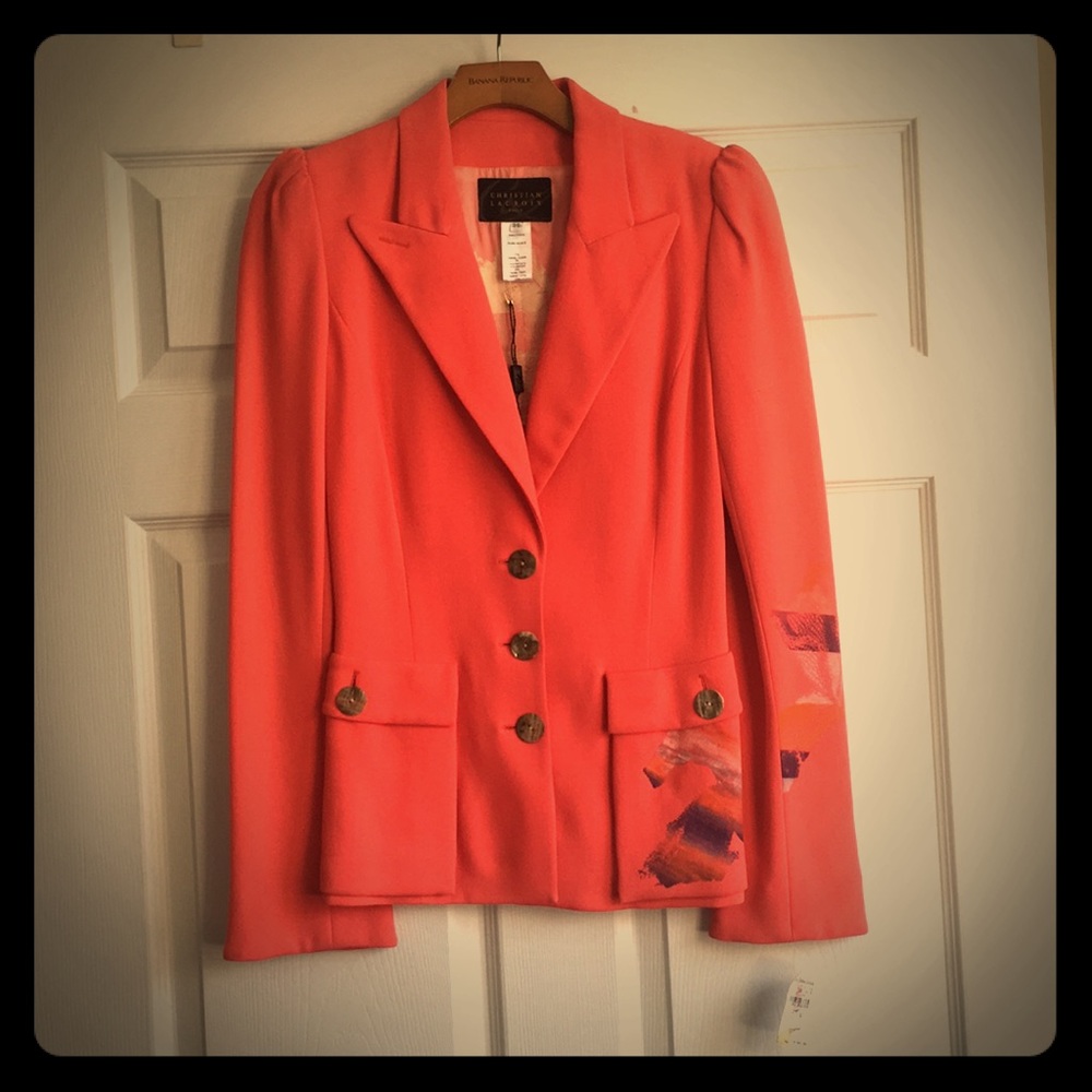 AUTHENTIC Vintage CHRISTIAN LACROIX $2K Blazer, 36